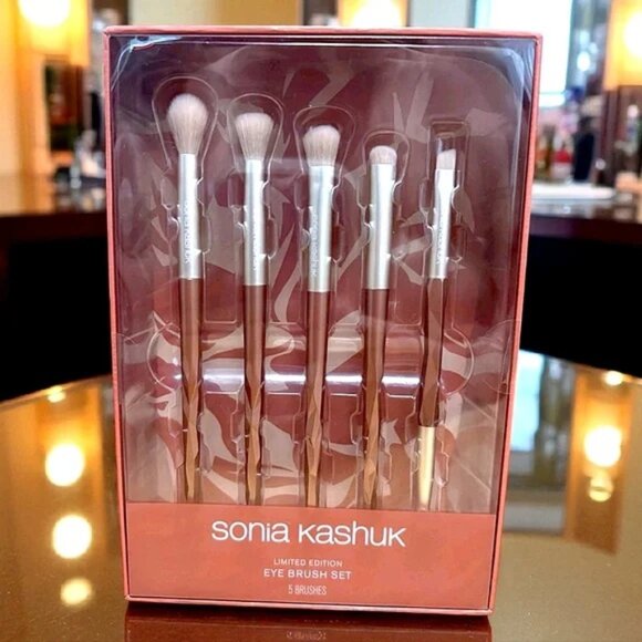 NWT Sonia Kashuk Limited Edition Large Toiletry Pouch Set - Terra Spot - Picture 4 of 8